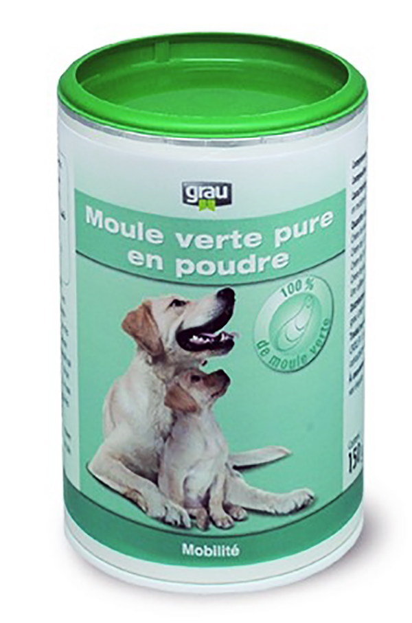 Poudre de moule verte (100g) - Anti-inflammatoire pour chien